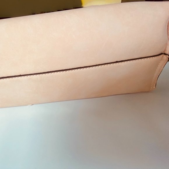 Street Level brand vegan dusty pink laser-cut bag - Picture 4 of 6